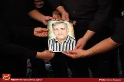 تشییع و خاکسپاری پیکر مرحوم 