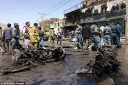 انفجار در نزدیکی مهمان‌خانه اتباع خارجی در 