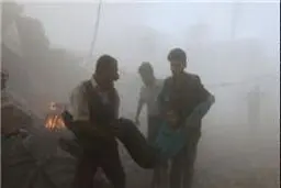حمله شیمیایی تروریست‎ها به حلب