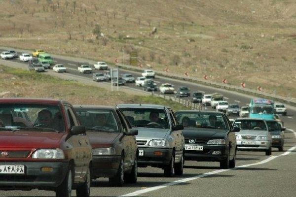 ترافیک نیمه سنگین در جاده‌های مازندران