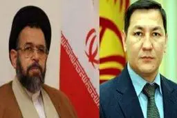 وزیر اطلاعات ایران با رئیس کمیته امنیت ملی قرقیزستان دیدار کرد