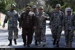 امیر اسماعیلی از منطقه پدافند هوایی جنوب کشور بازدید کرد