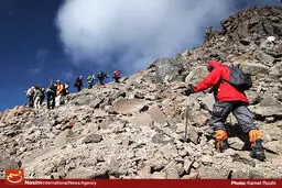 کوهنورد آلمانی در ارتفاعات علم کوه کلاردشت جان باخت