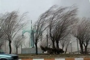 باد شدید و گرد و خاک در جنوب شرق طی سه روز آینده