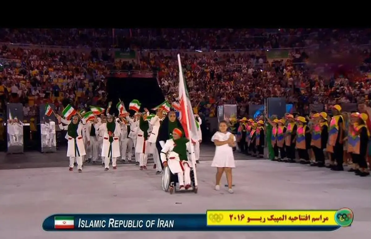 رژه کاروان المپیک ایران