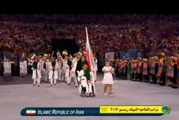 رژه کاروان المپیک ایران