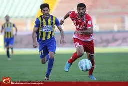 پرسپولیس و گسترش فولاد با تساوی به رختکن رفتند