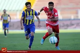 پرسپولیس و گسترش فولاد با تساوی به رختکن رفتند