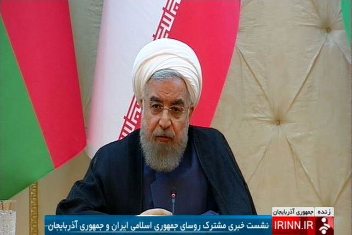 روحانی: ایران آماده کمک برای حل مشکل قره‌باغ است/ تاکید بر عدم تغییر مرزها در منطقه
