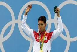 شناگر ژاپنی در کرال پشت ۴۰۰ متر به مدال طلا رسید