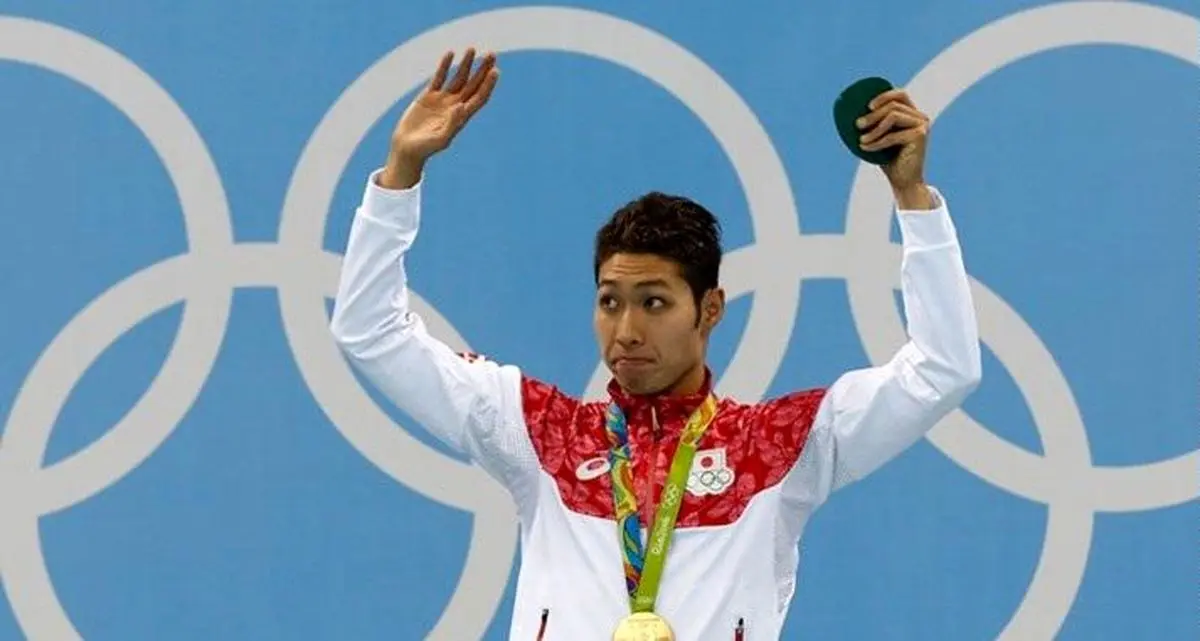 شناگر ژاپنی در کرال پشت ۴۰۰ متر به مدال طلا رسید