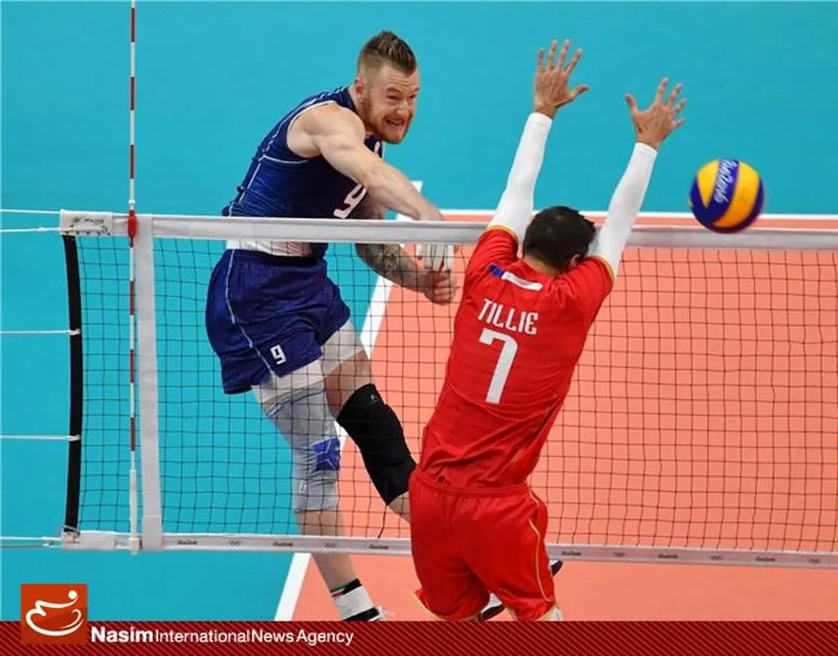 خلاصه دیدار والیبال فرانسه و ایتالیا در المپیک ریو