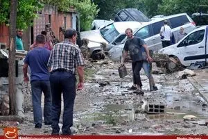 طوفان و سیل در مقدونیه با ۱۵ کشته و ۱۰۰ زخمی