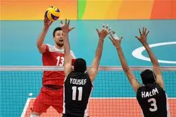 برتری راحت تیم ملی والیبال لهستان مقابل مصر
