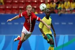 برتری دانمارک و نیجریه در فوتبال مردان