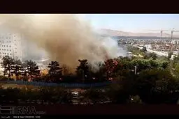 علت آتش‌سوزی در دانشگاه آزاد واحد تهران شمال مشخص شد+عکس