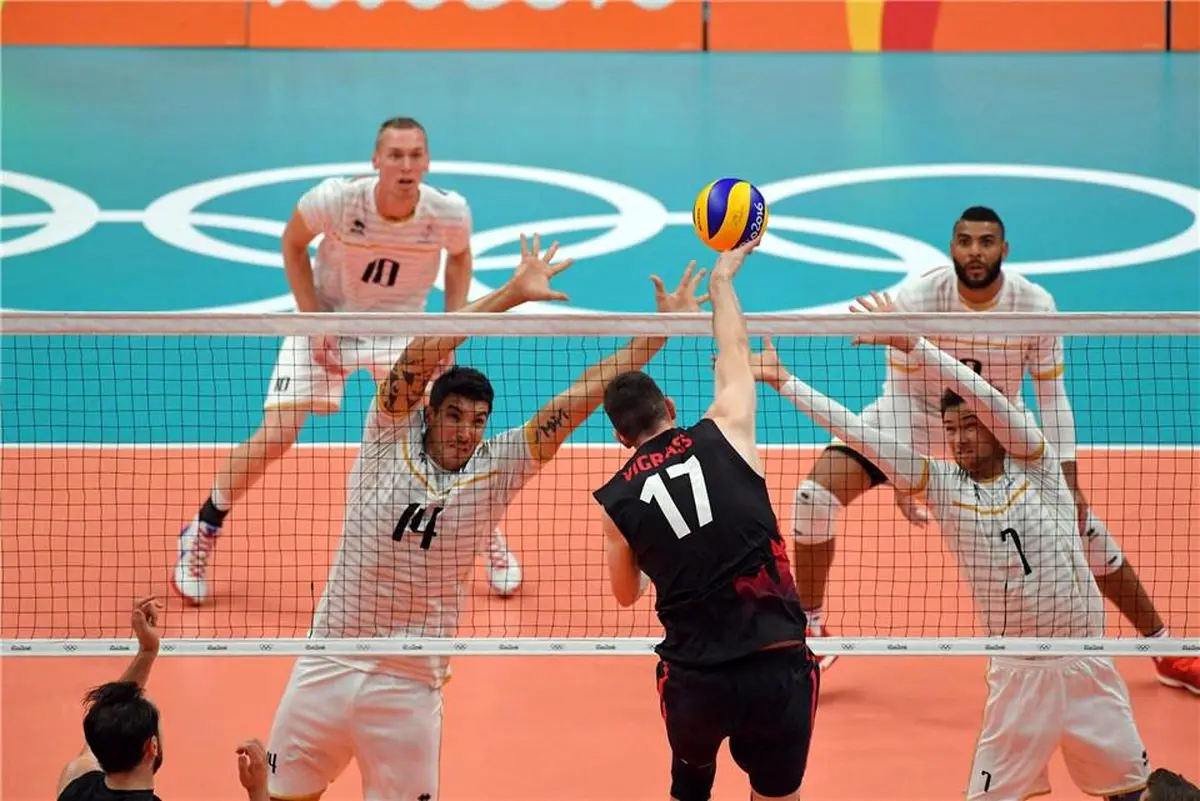 برتری آسان تیم ملی والیبال فرانسه مقابل کانادا