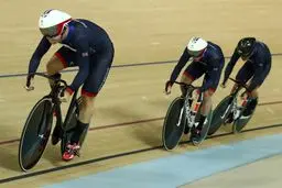 بریتانیا قهرمان دوچرخه‌سواری اسپرینت تیمی المپیک شد