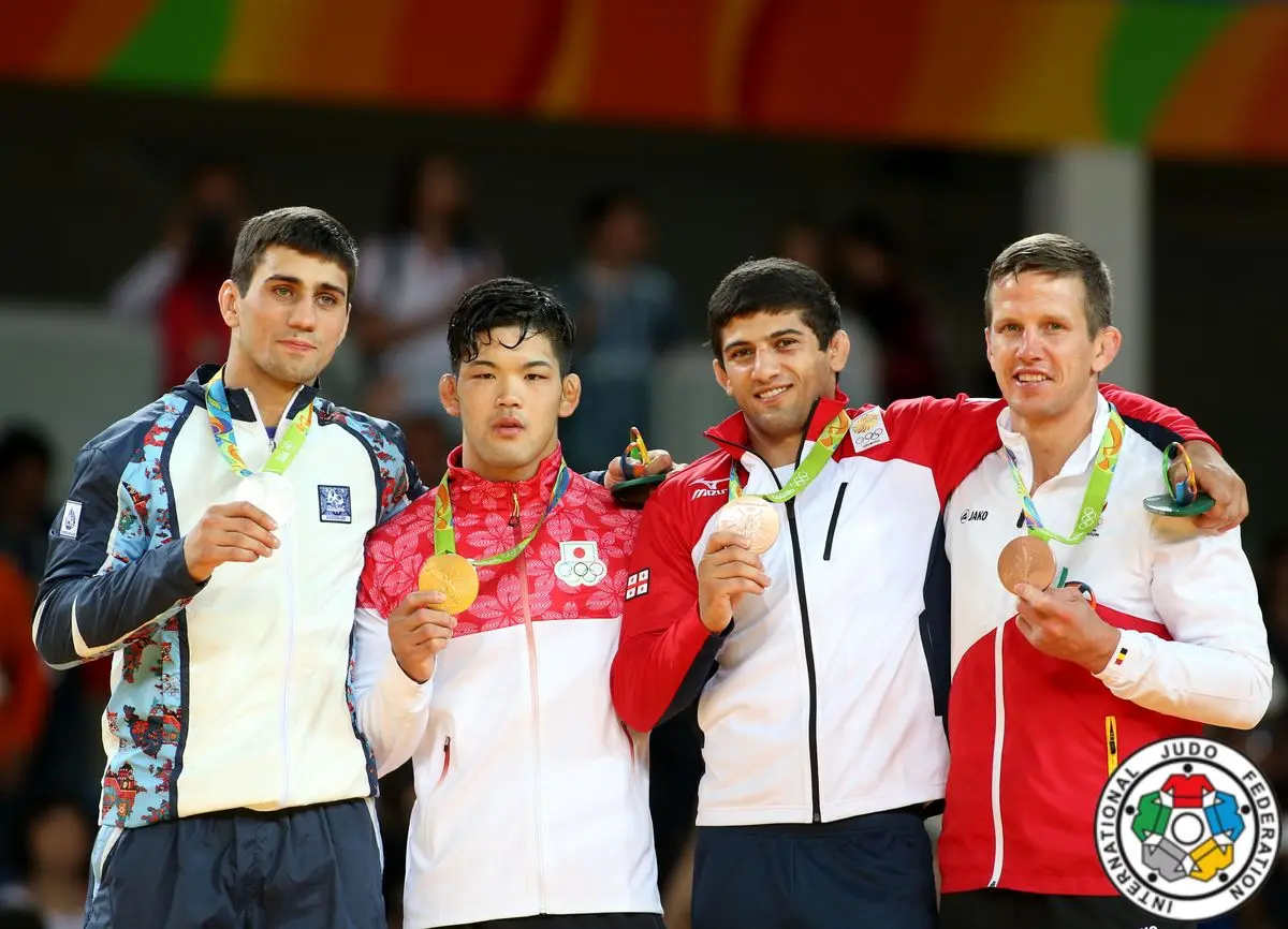 مدال طلای وزن ۷۳ کیلوگرم جودو المپیک ریو به ژاپن رسید