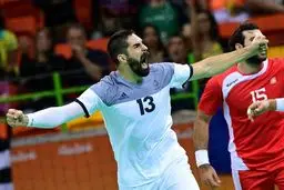 هندبالیست‌های چند ملیتی قطر مغلوب فرانسه شدند