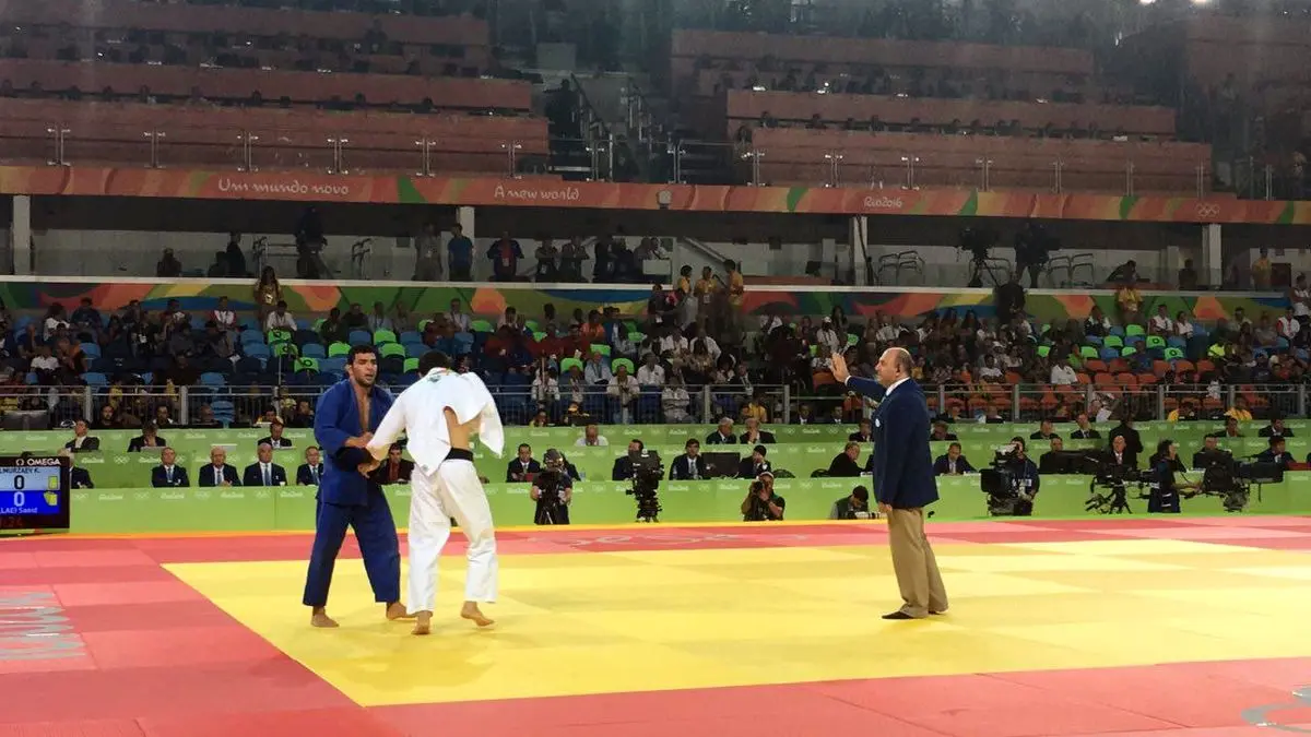 اولین و آخرین مبارزه سعید ملایی در المپیک ریو