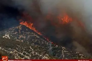 آتش‌سوزی در مراتع تالاب سولقان