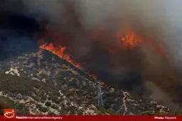 آتش‌سوزی در مراتع تالاب سولقان