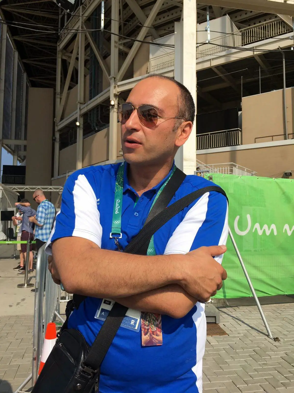 رضوانی: من در المپیک استرس دارم چه برسد به آریای جوان