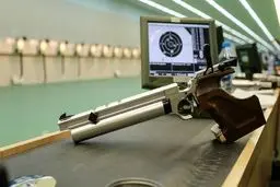 بانوی تیرانداز یونانی نخستین مدال طلای  کشورش را در تیرانداز تپانچه بادی ۲۵ متر کسب کرد