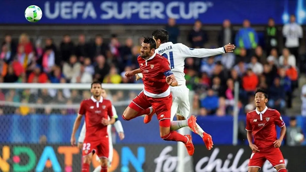 تساوی رئال‌مادرید و سویا در نیمه نخست