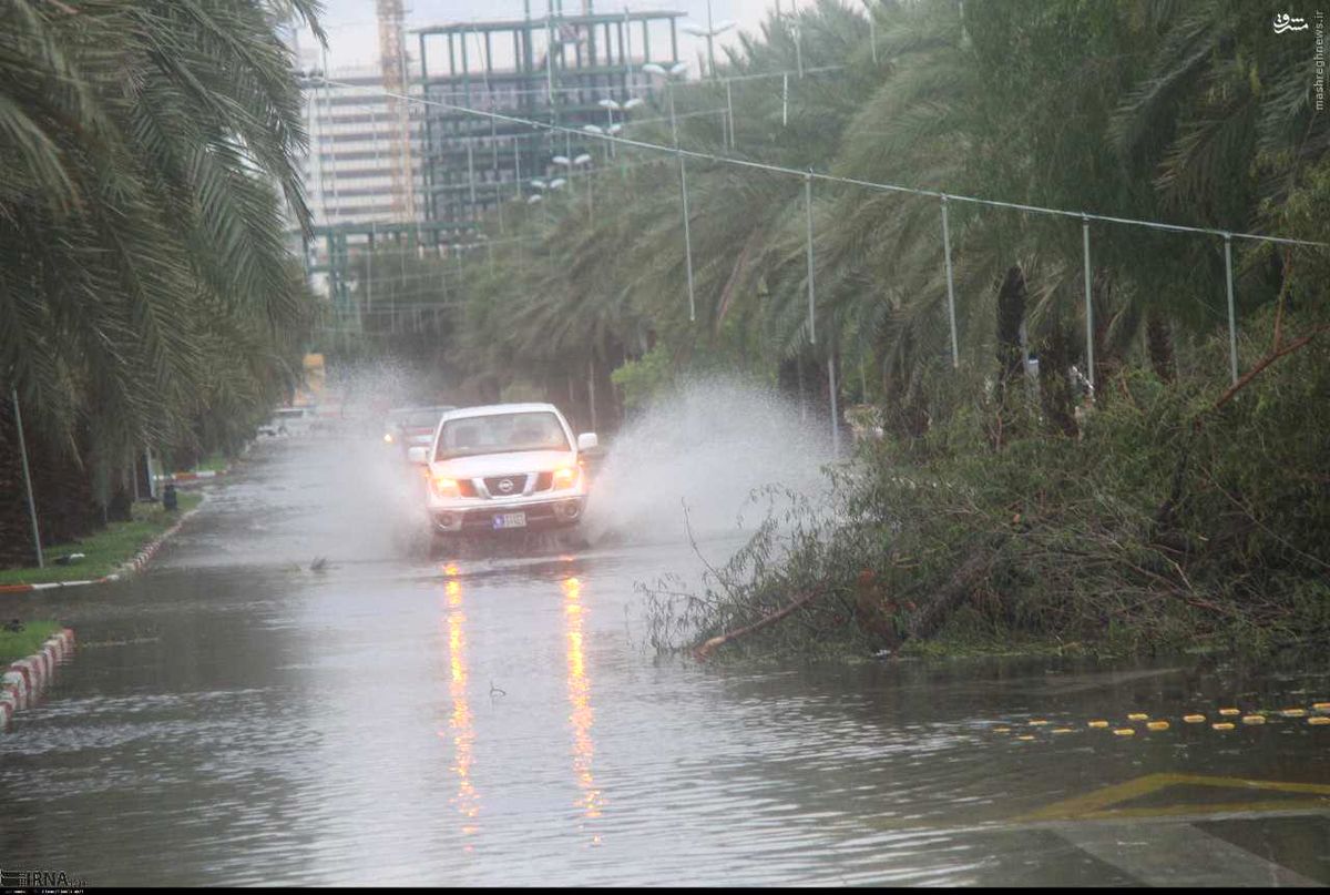 گزارش جدید از اوضاع بارش باران در کشور