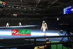 پاکدامن با شکست مقابل شمشیربازی آلمانی از المپیک حذف شد
