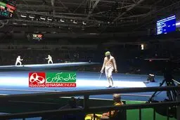 پاکدامن با شکست مقابل شمشیربازی آلمانی از المپیک حذف شد