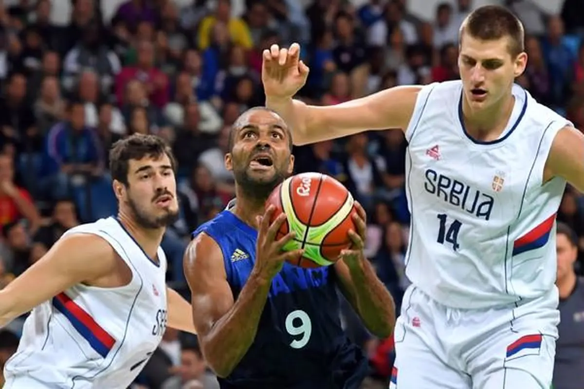 برد نزدیک بسکتبال فرانسه برابر صربستان