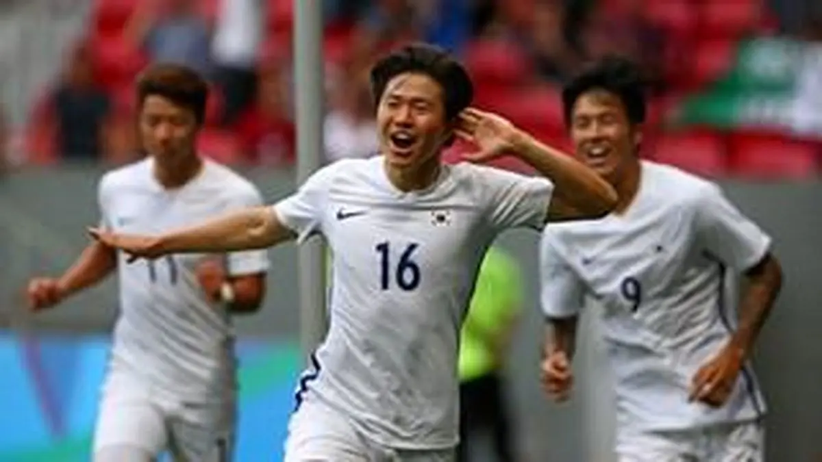تیم فوتبال کره‌جنوبی با شکست مکزیک صدرنشین شد/ آلمان، فیجی را گلباران کرد