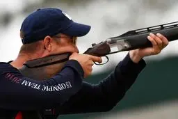 اولین مدال طلای ورزشکاران مستقل المپیک در تیراندازی تراپ دوبل مردان رقم خورد + عکس