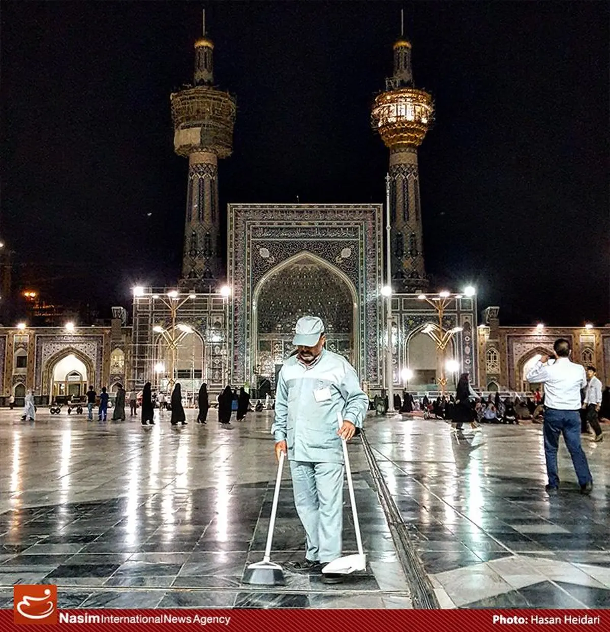 در خدمت امام(ع)