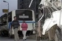 تصادف شدید ۲ خودرو در بزرگراه یادگار امام(ره)/ راننده ۲۰۶ جان خود را از دست داد