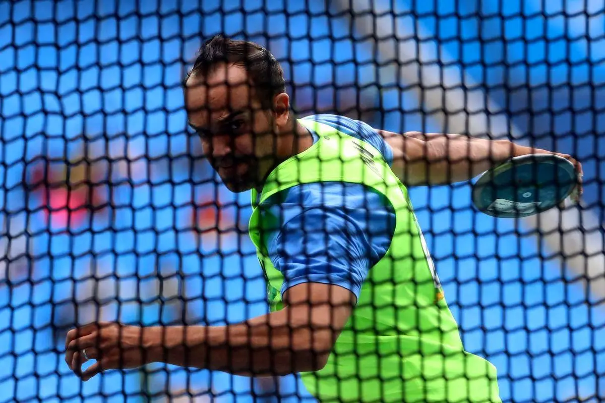 محمود صمیمی از صعود به فینال پرتاب دیسک بازماند