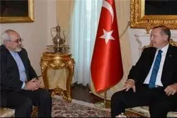 ظریف با اردوغان دیدار و گفتگو کرد