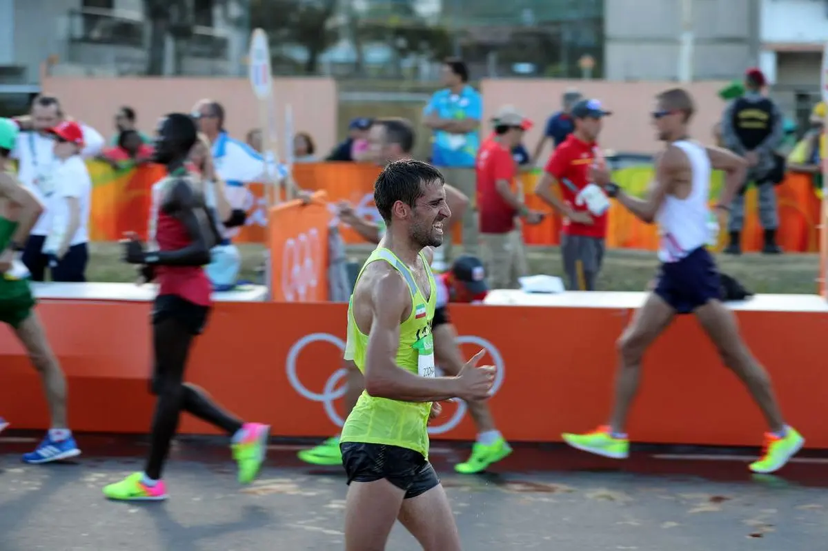 حمیدرضا زورآوند: در رقابت‌های دوی پیاده‌روی المپیک اولین ایرانی هستم که از خط پایان گذشتم