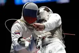 روسیه فاتح رقابت‌های شمشیربازی فلوره تیمی شد