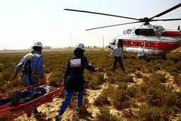 امدادرسانی به یک هزار و ۳۴۰ نفر/ نجات ۴۵۹ تن و انتقال ۲۴۵ نفر به مراکز درمانی