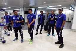 تیم ملی فوتبال به ایتالیا رسید + عکس