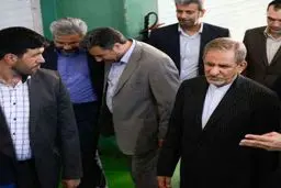 جهانگیری از مرکز هماهنگی و کنترل آب تهران بازدید کرد