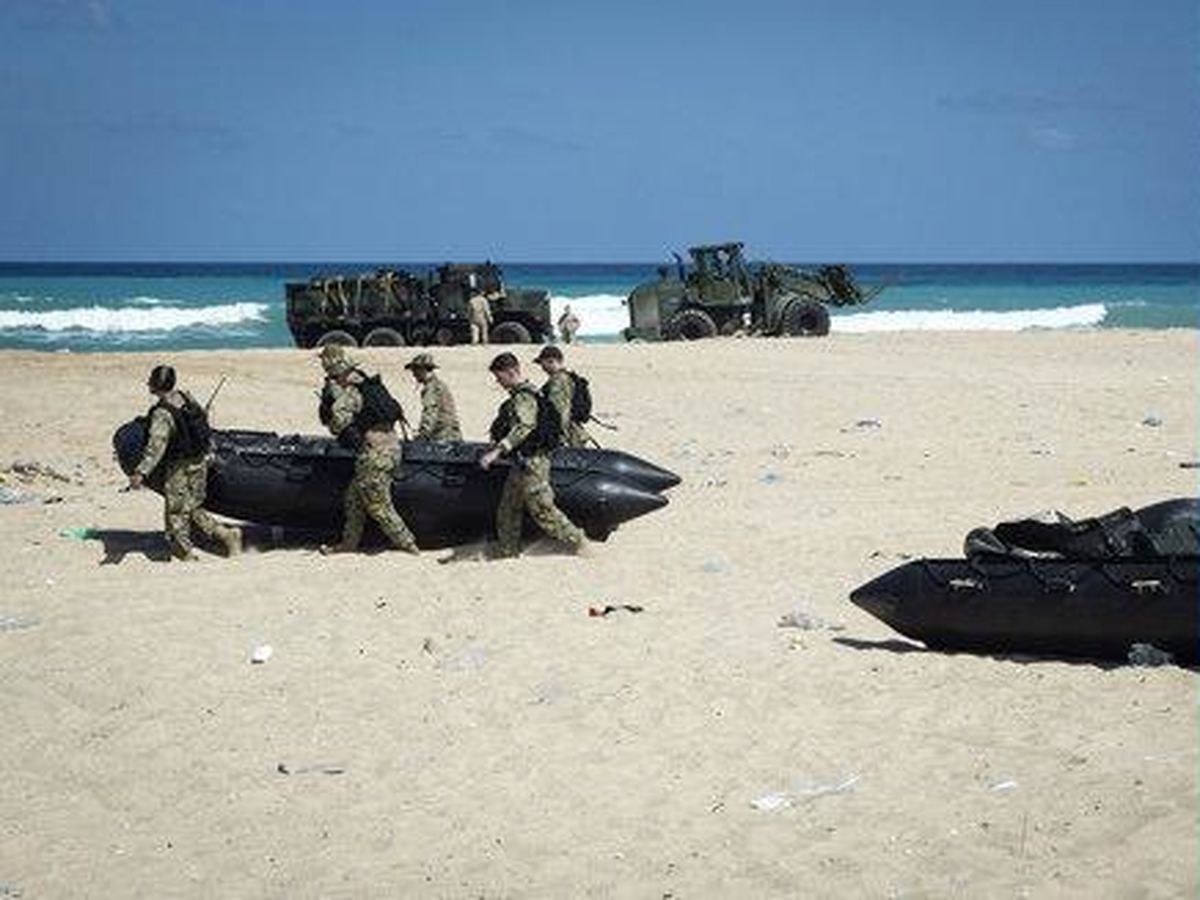 رزمایش دریایی ارتش رژیم صهیونیستی در مدیترانه