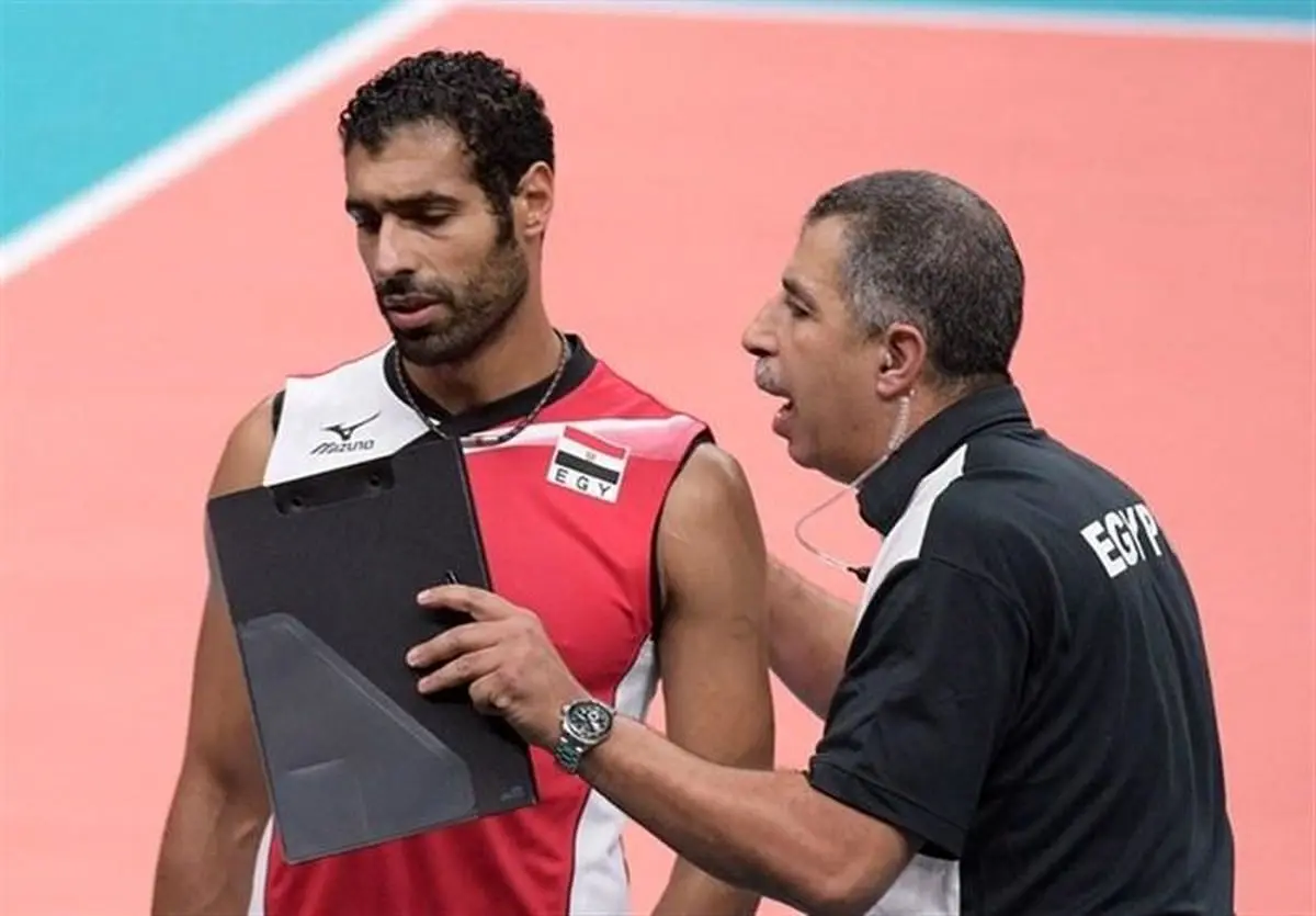 سرمربی تیم ملی والیبال مصر: ایران به ما اجازه نداد برنامه‌های خود را اجرا کنیم