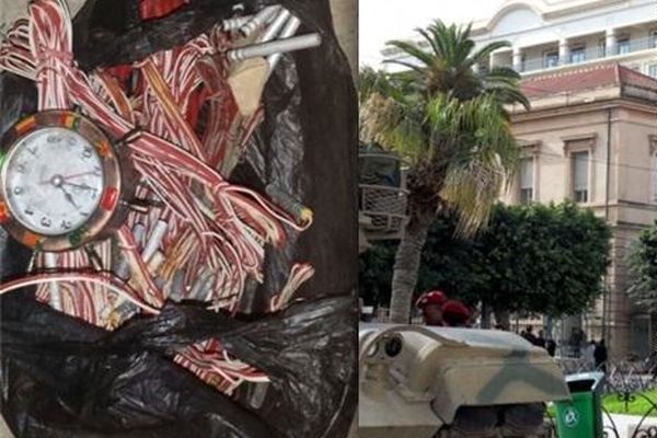 کشف یک بمب نزدیک سفارت فرانسه در تونس