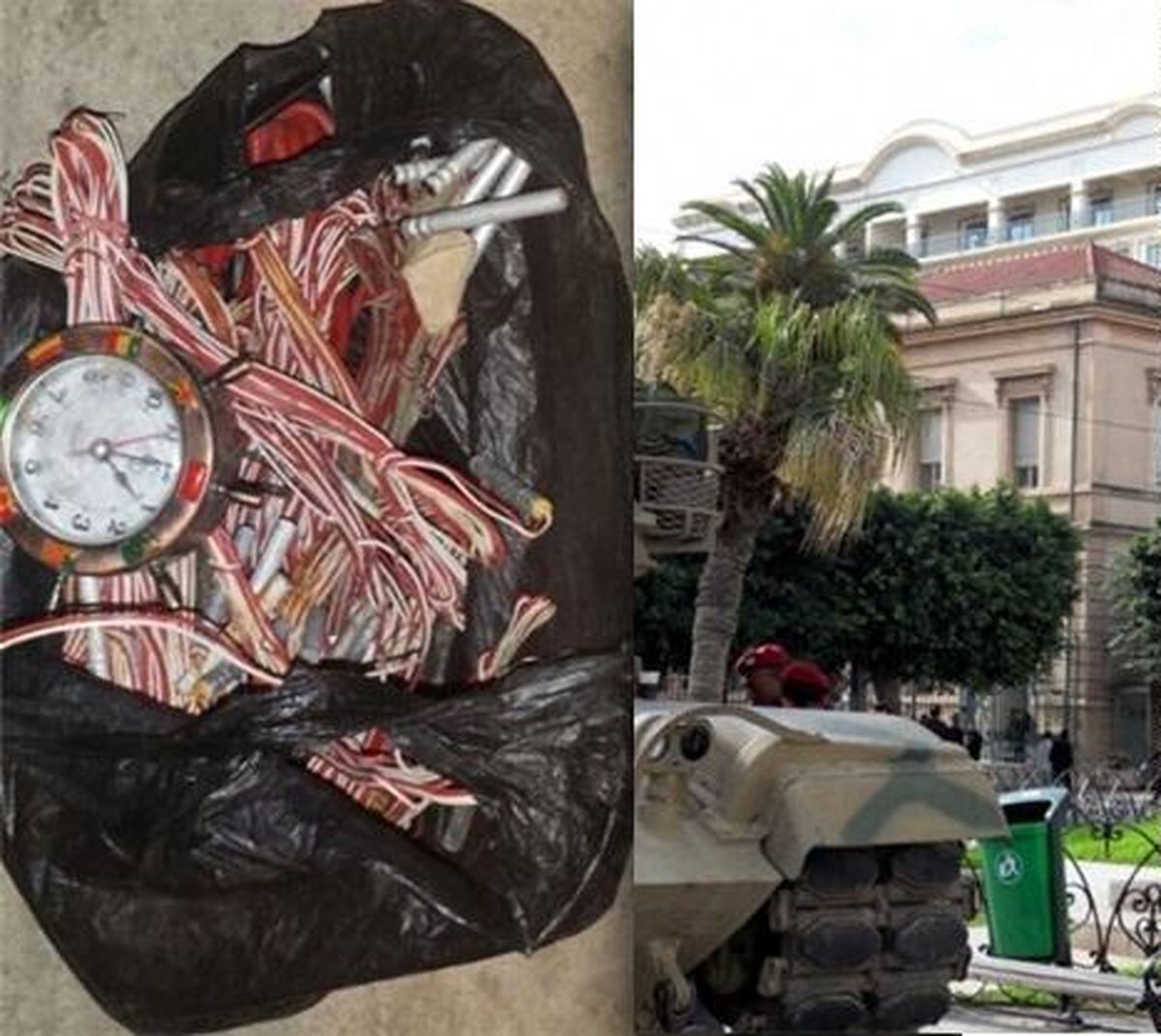 کشف یک بمب نزدیک سفارت فرانسه در تونس