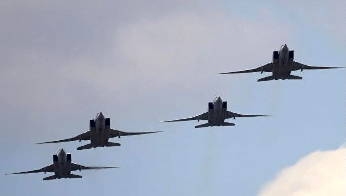 استقرار بمب‌افکن‎های روسیه در پایگاه هوایی همدان